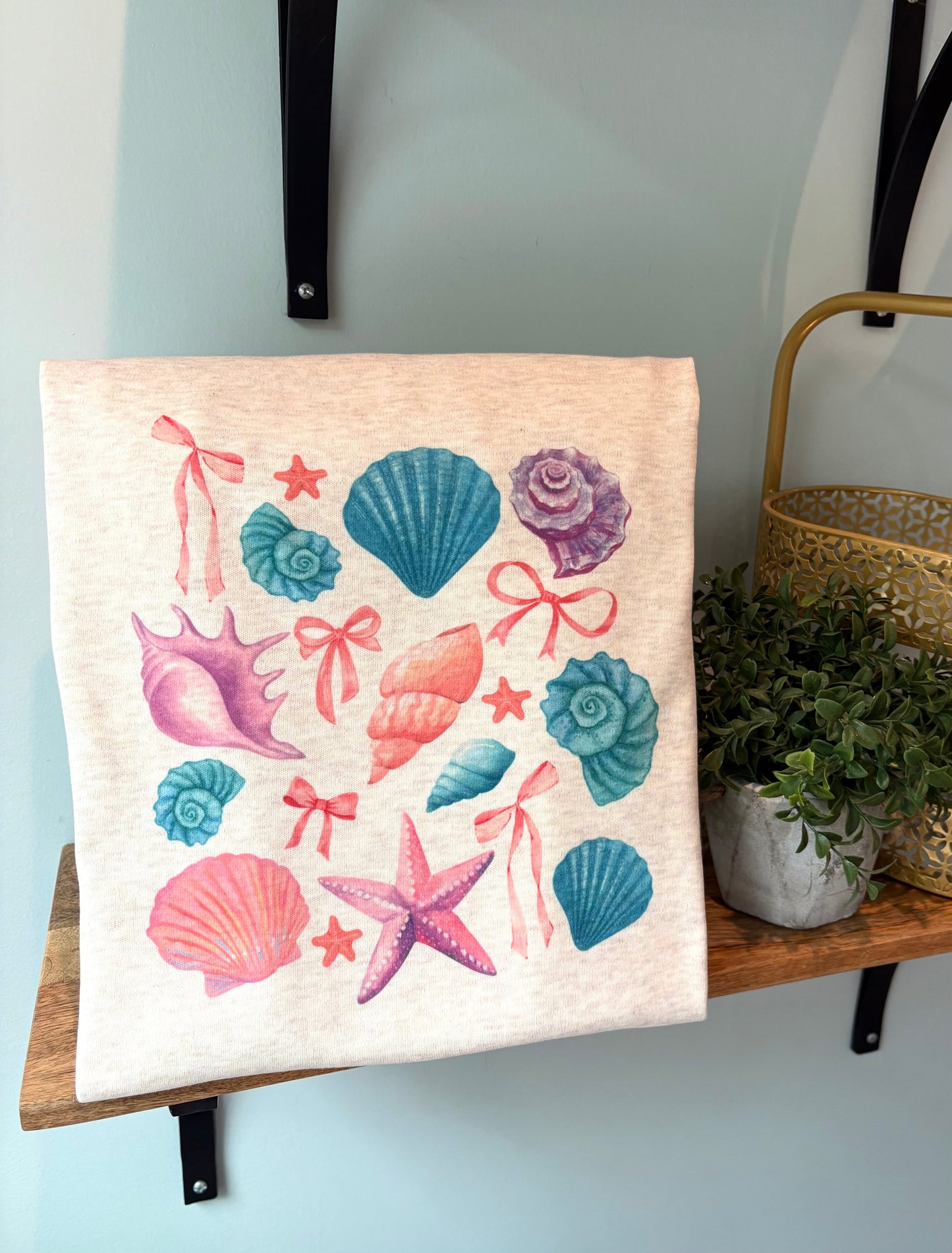 Colorful Seashell Collage