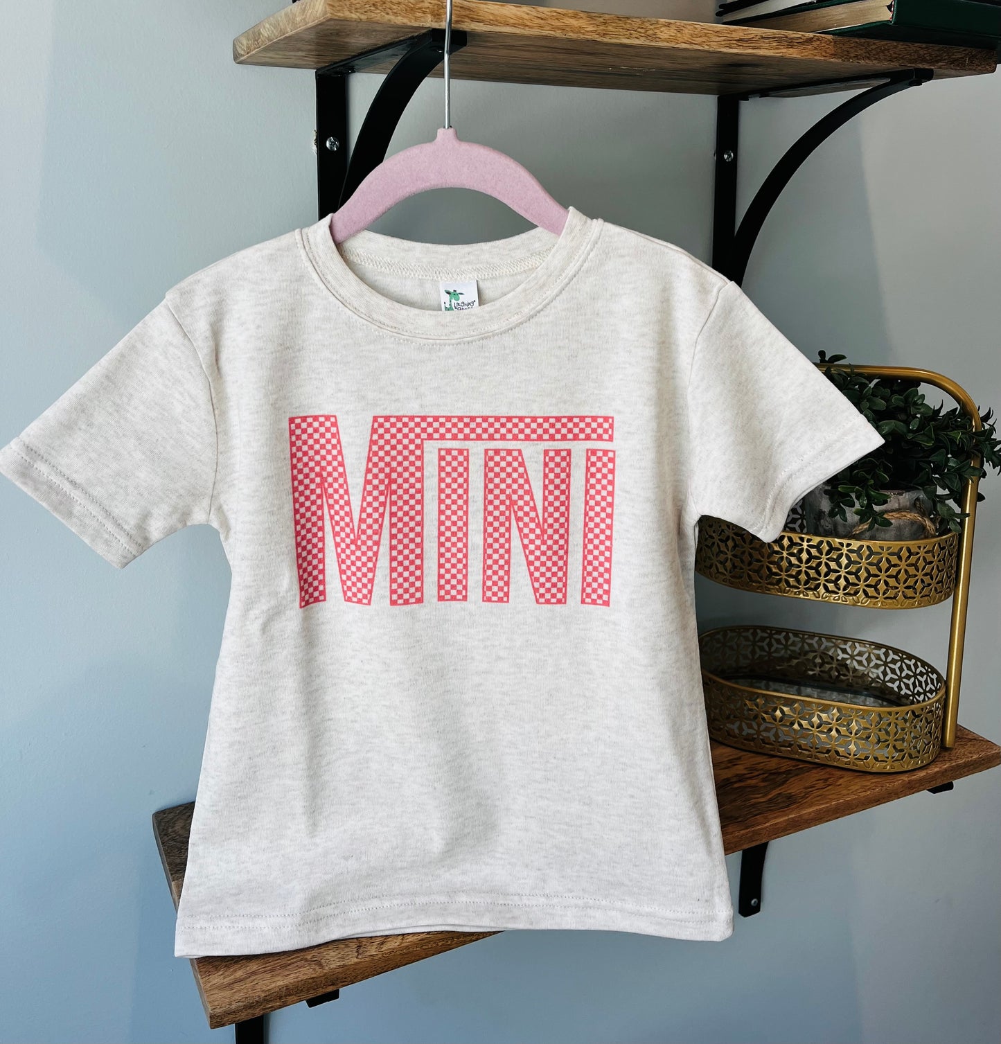 Mini - Pink Check