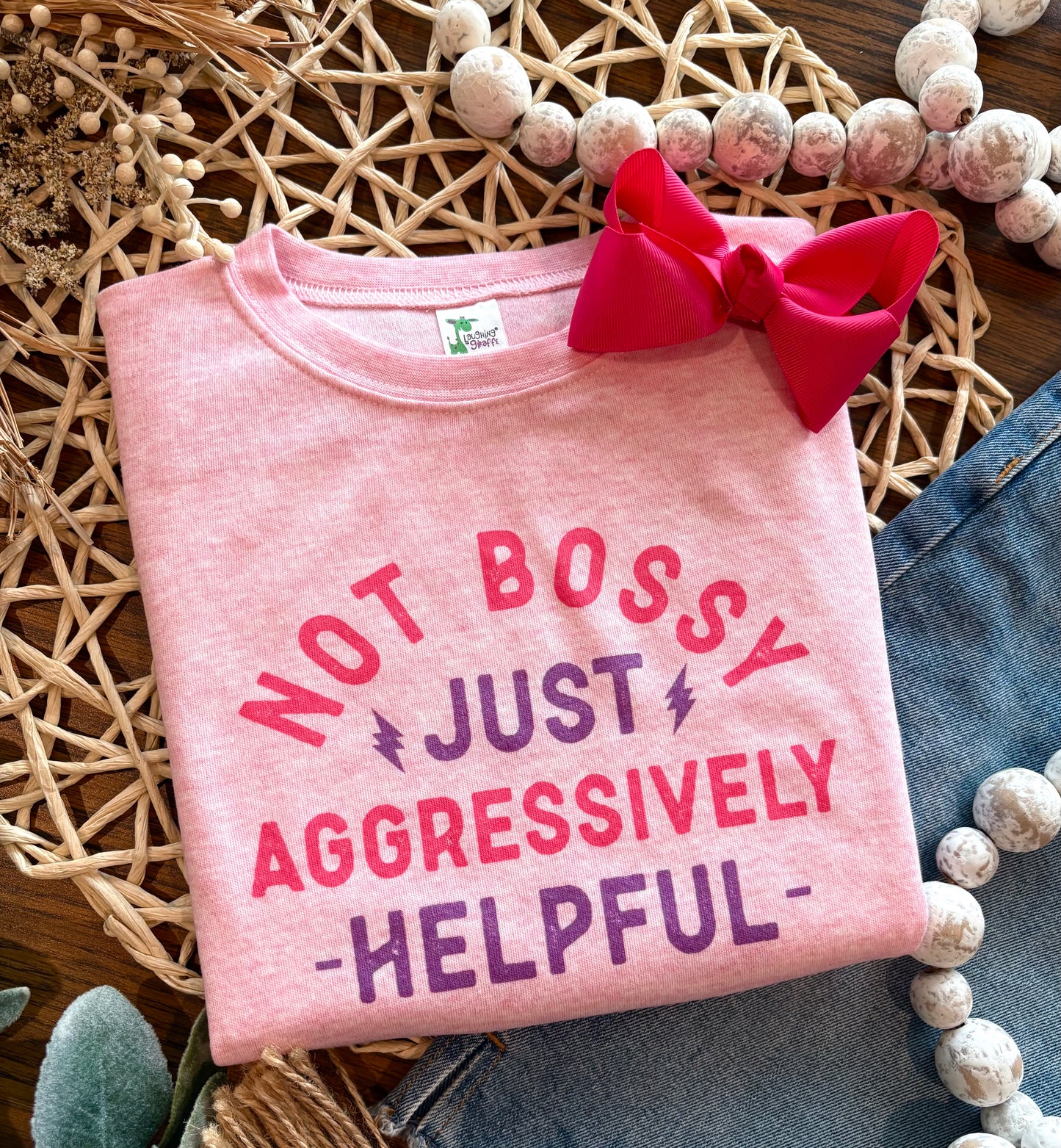 Aggressively Helpful - Hot pink colors on pink