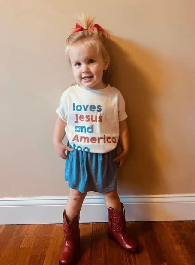 Loves Jesus And America