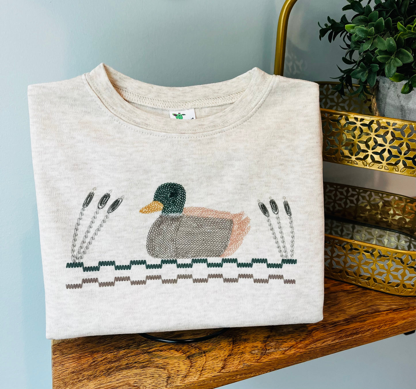 Faux Stitch Mallard