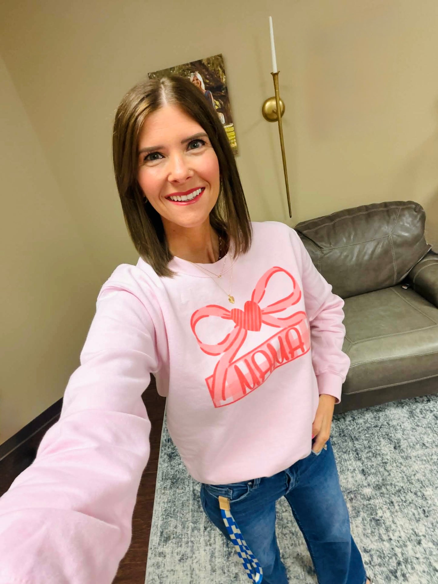 Coquette Bow Mama Sweatshirt
