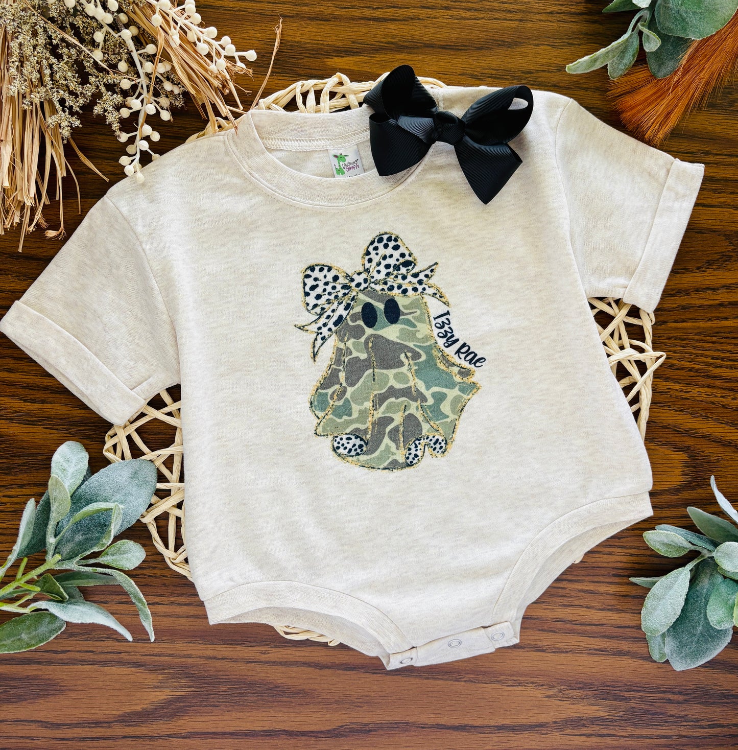 Camo Girl Ghost With or without Personalization