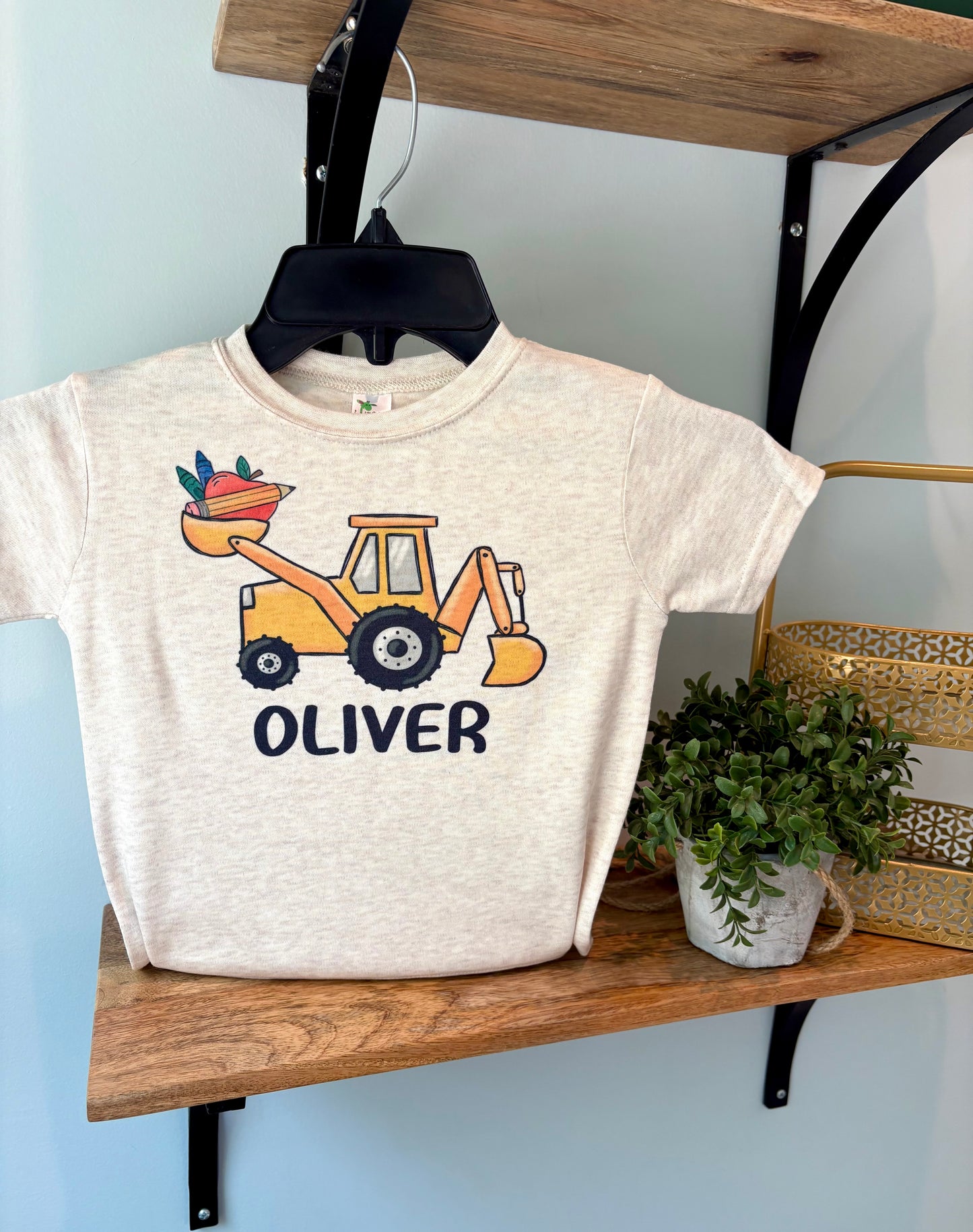 School Backhoe with or without Personalization