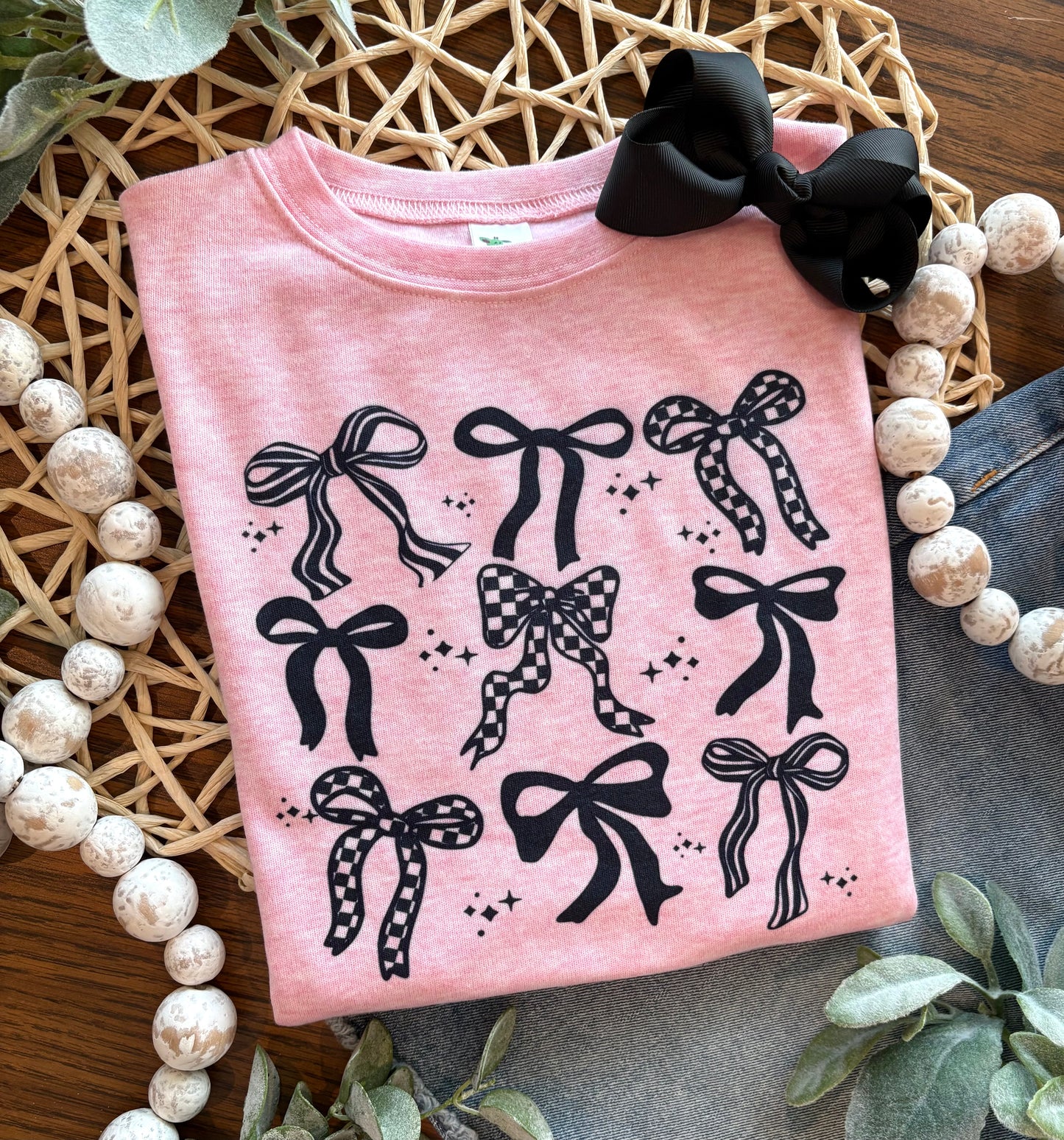 Racing Bows on Pink