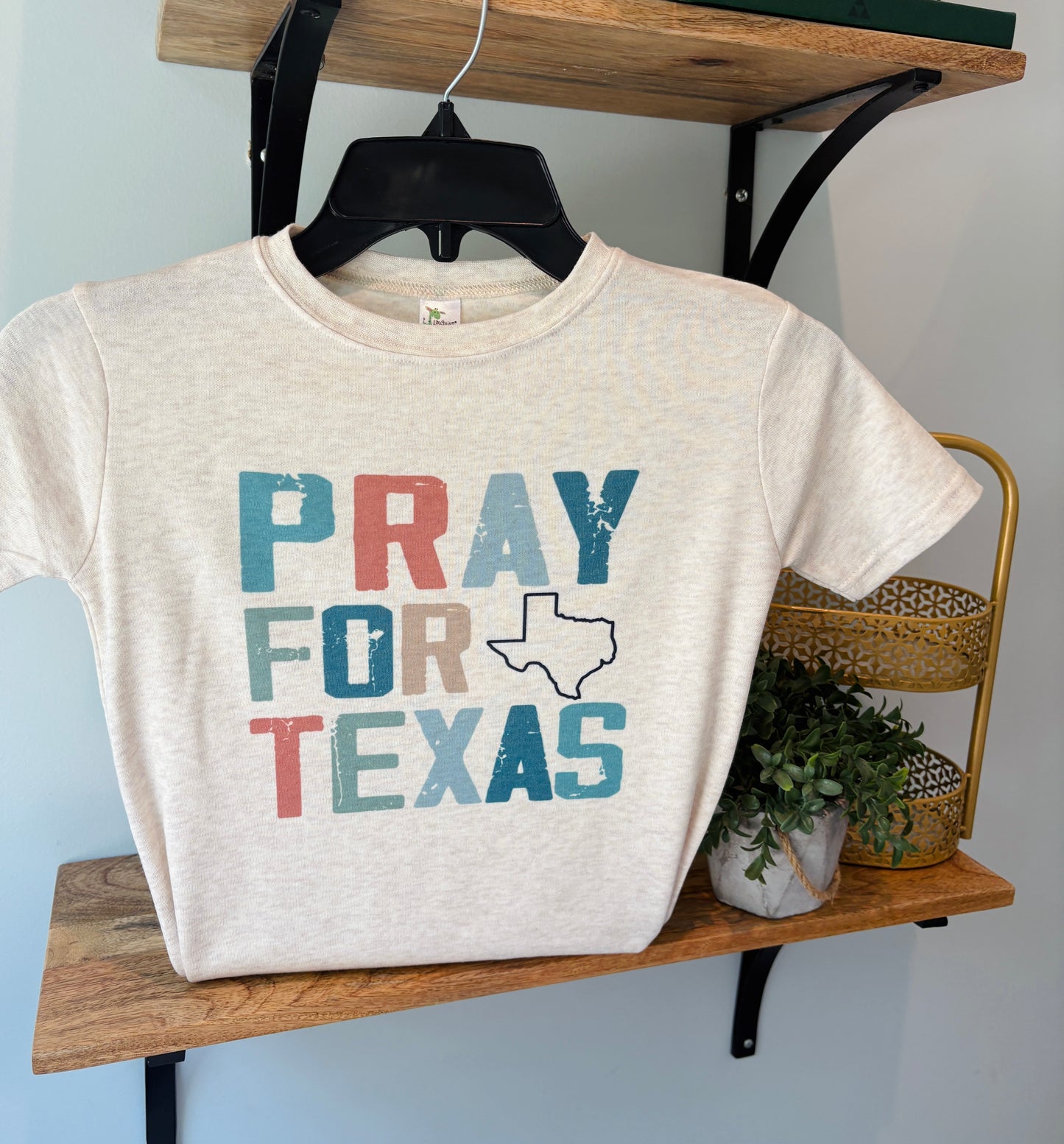 Pray for Texas - Boy on Oatmeal