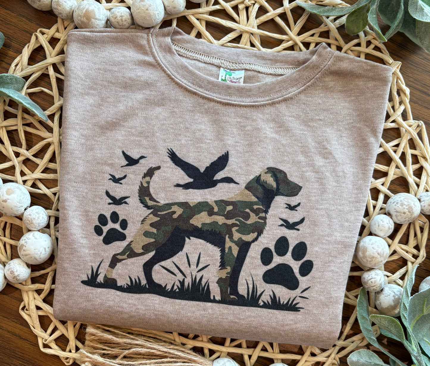 Hunting Dog with Ducks on Truffle
