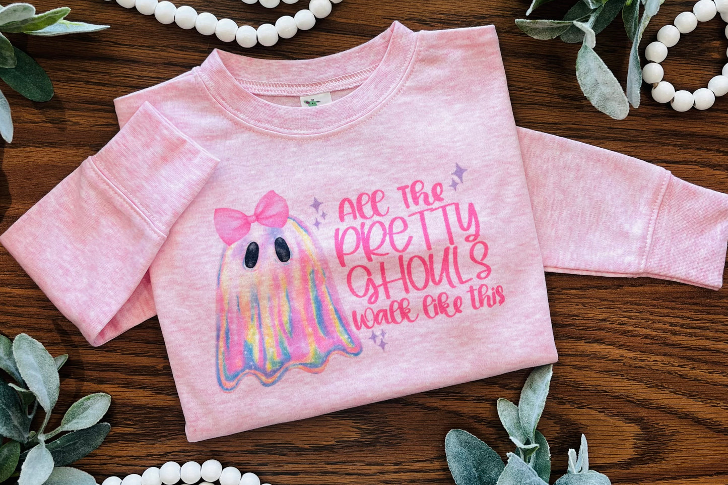 All the Pretty Ghouls Walk like This, Ghost - on Pink
