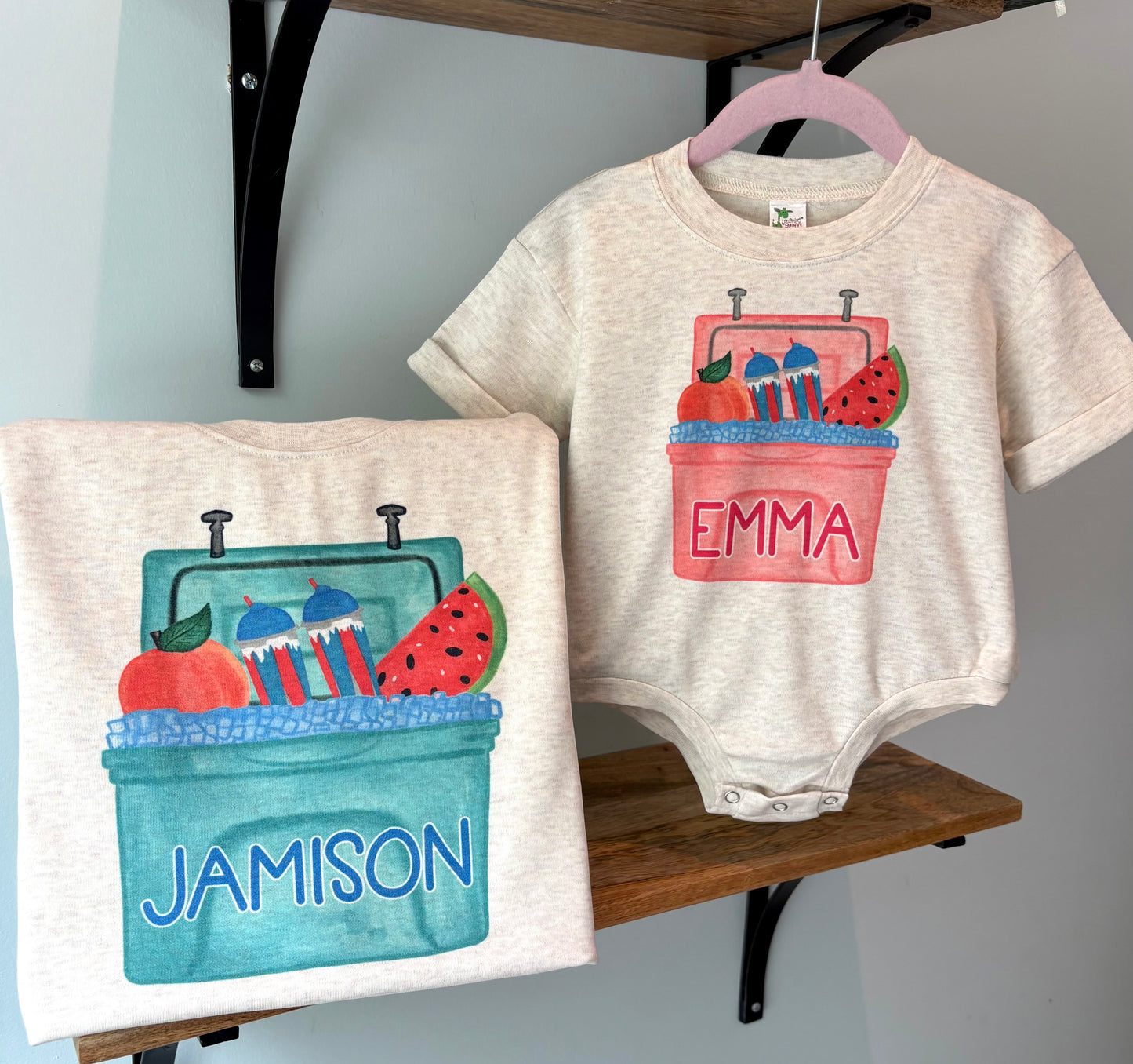 Teal Cooler with or without Name
