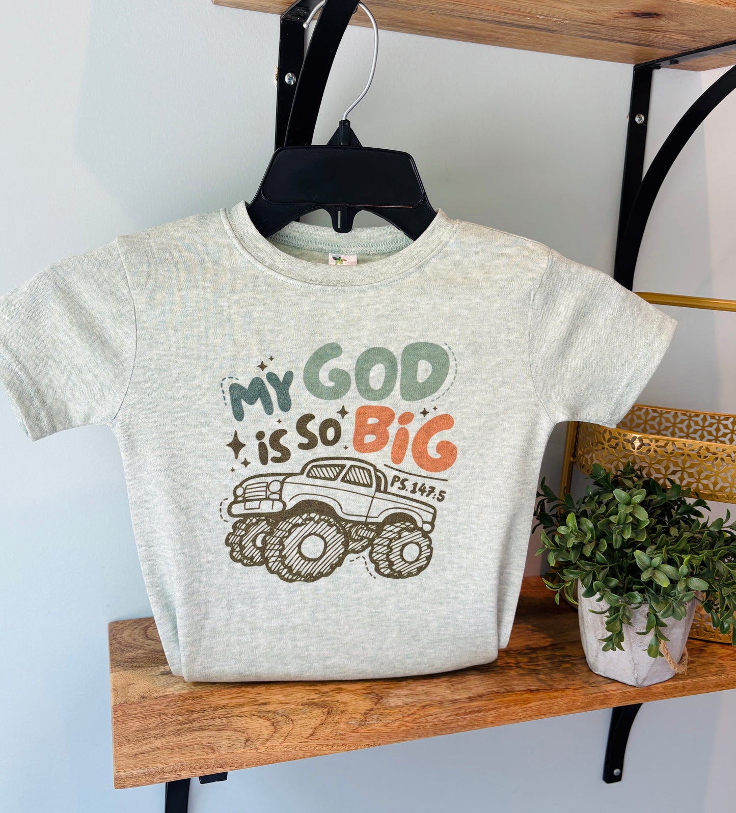 My God is so Big Monster Truck on Sage