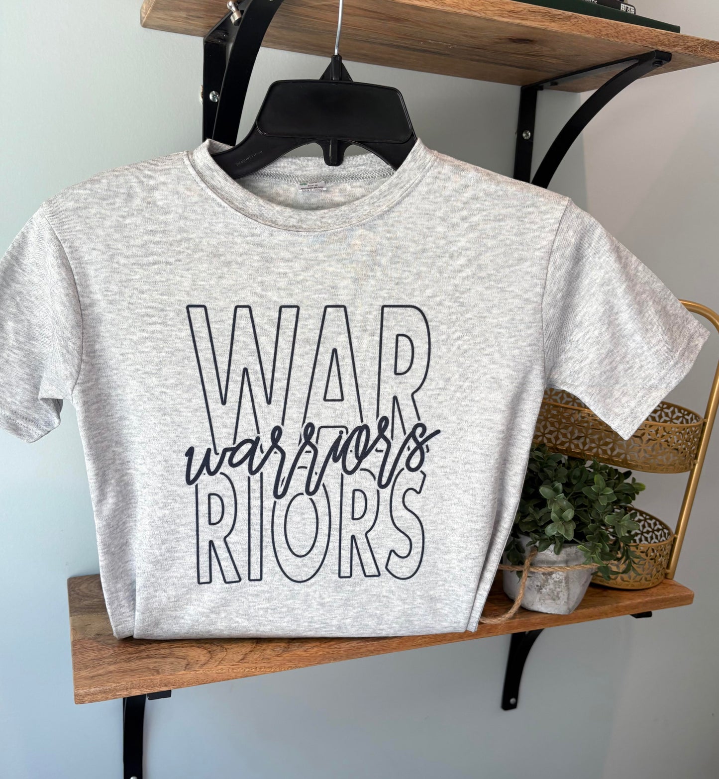 Warriors on Grey