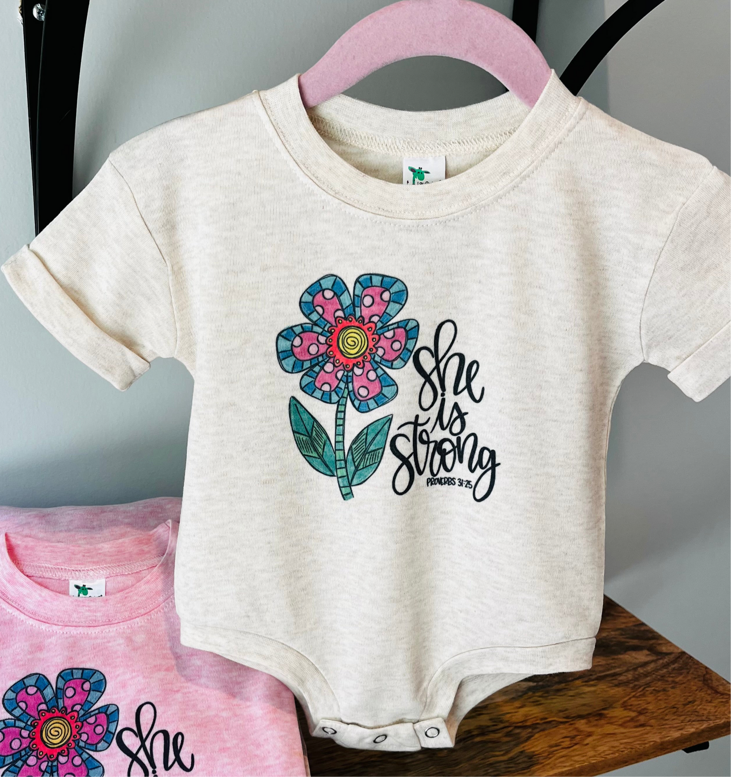She is Strong - on oatmeal