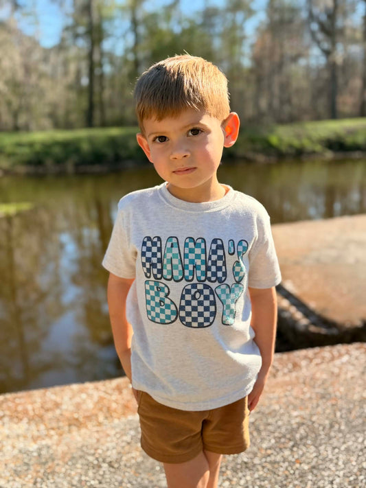 Mint Check Mamas Boy