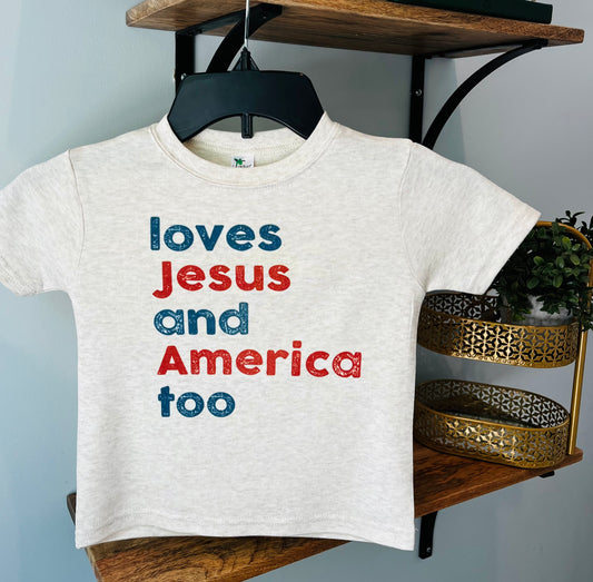 Loves Jesus And America