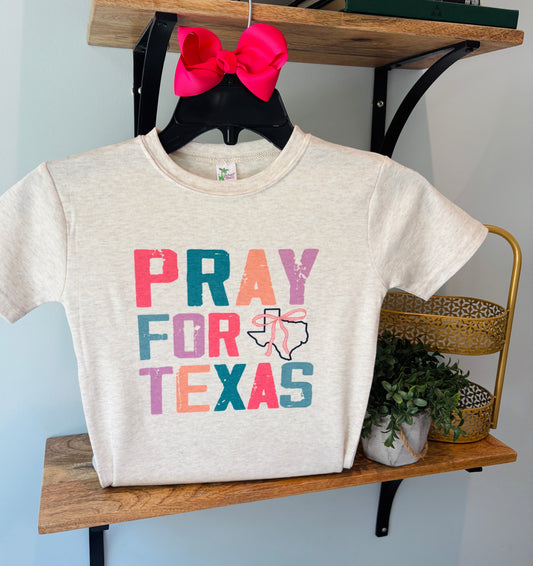 Pray for Texas - Girl on Oatmeal