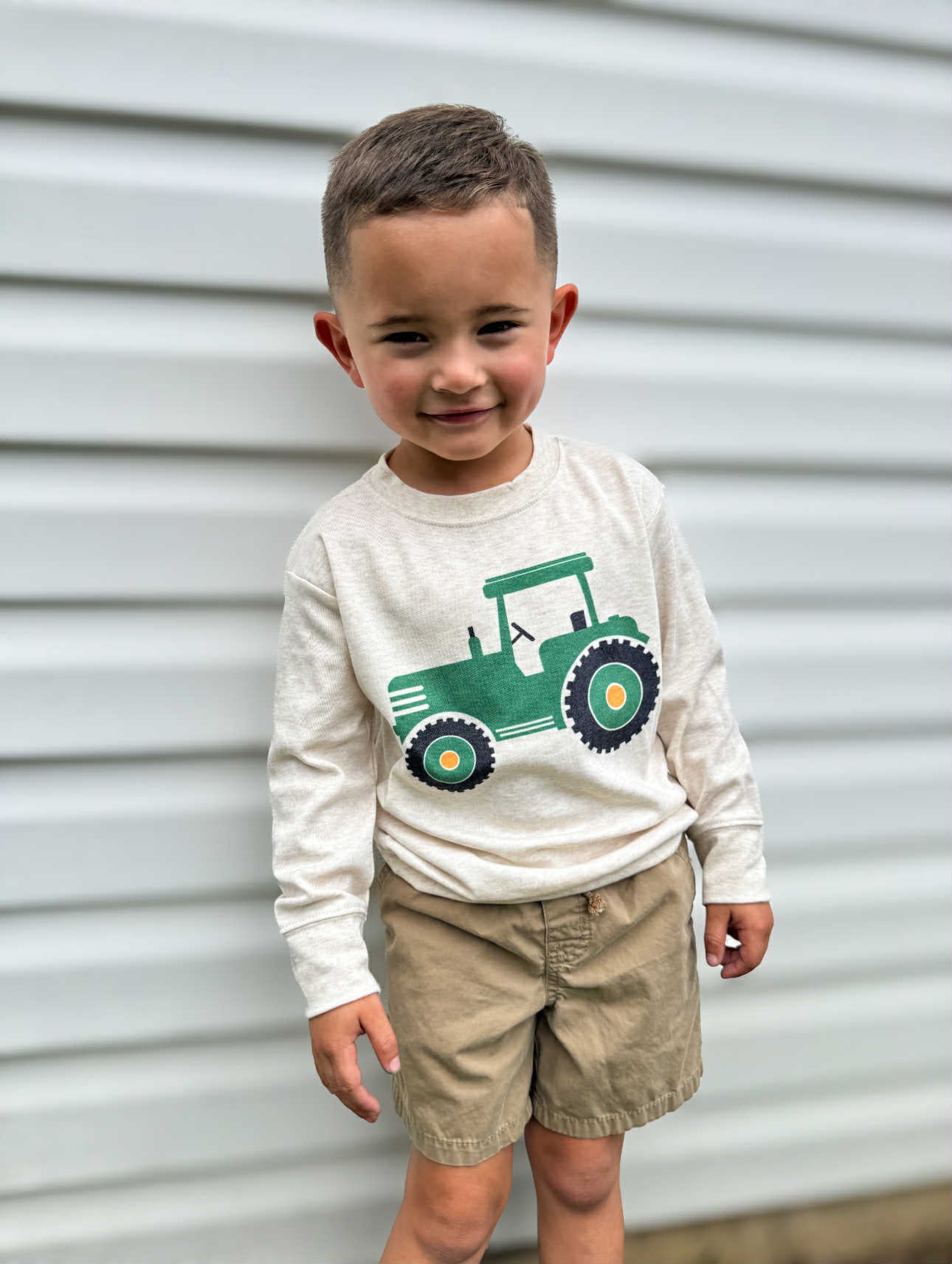 Green Tractor with or without Name