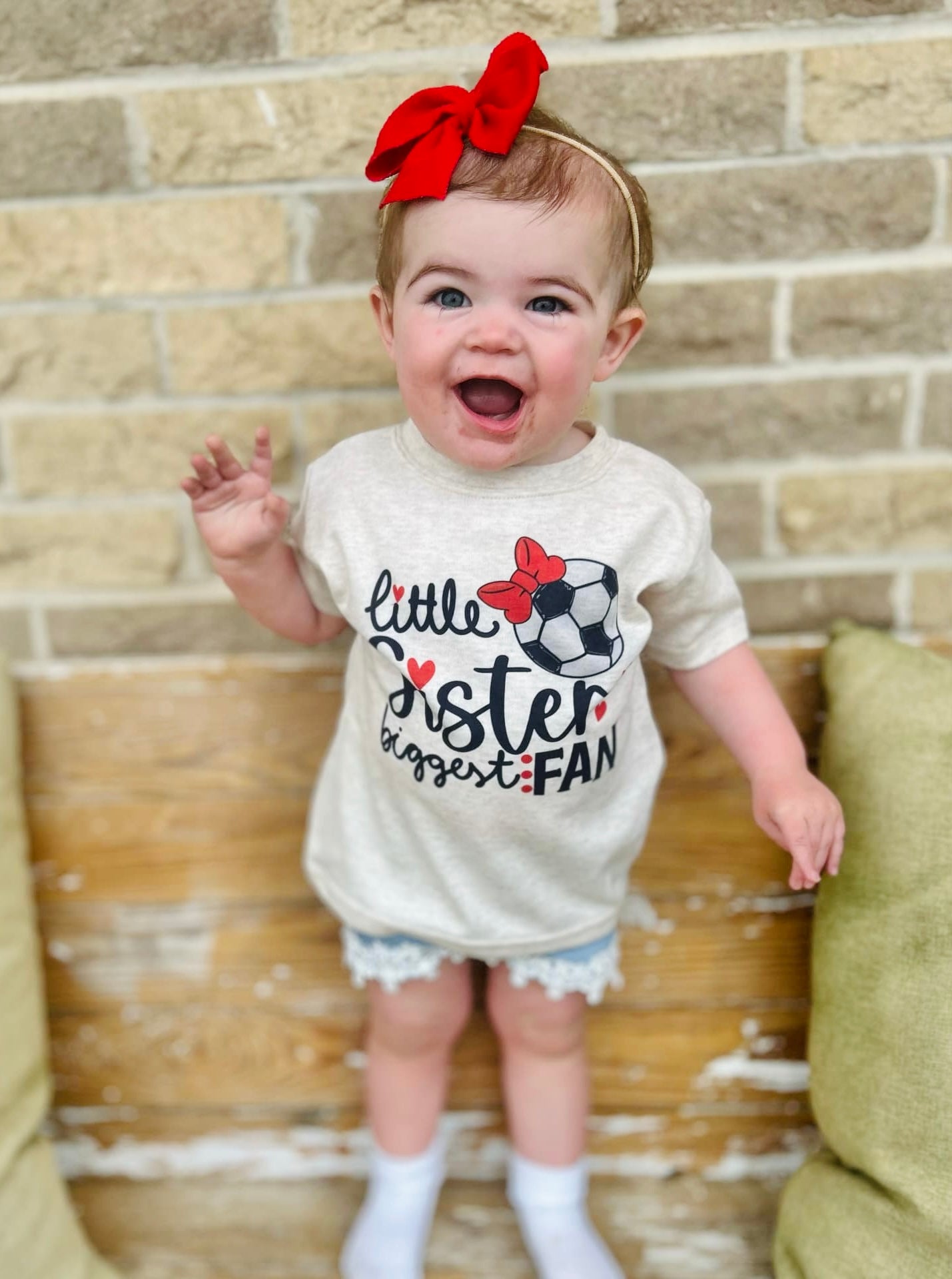 Soccer - Little Sister Biggest Fan