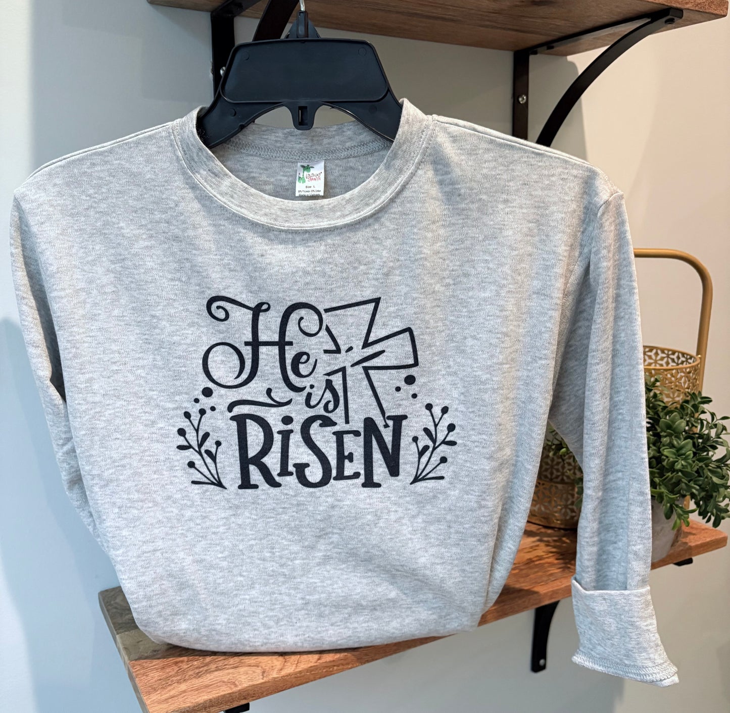 He is Risen on Grey