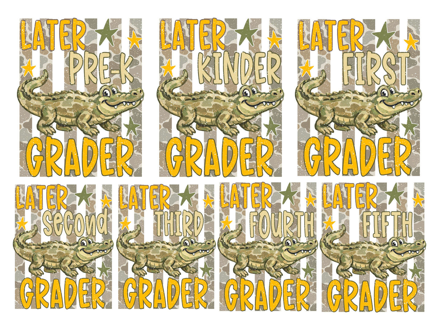 Camo Later Grader