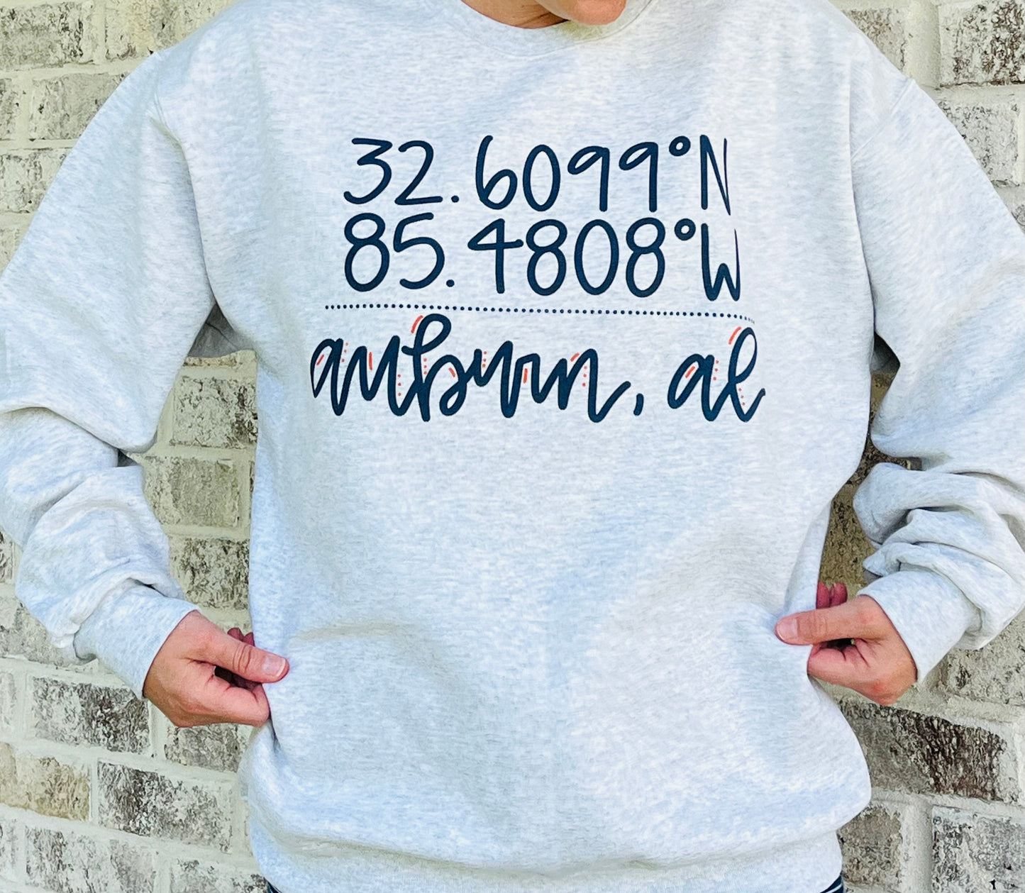 Auburn AL Coordinates Sweatshirt