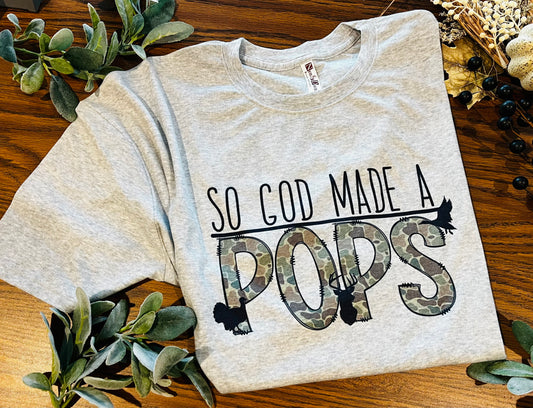 So God made a Pops - Camo