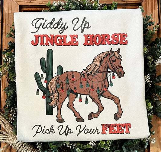 Jingle Horse Sweatshirt