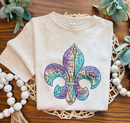 Mardi Gras Fleur de lis
