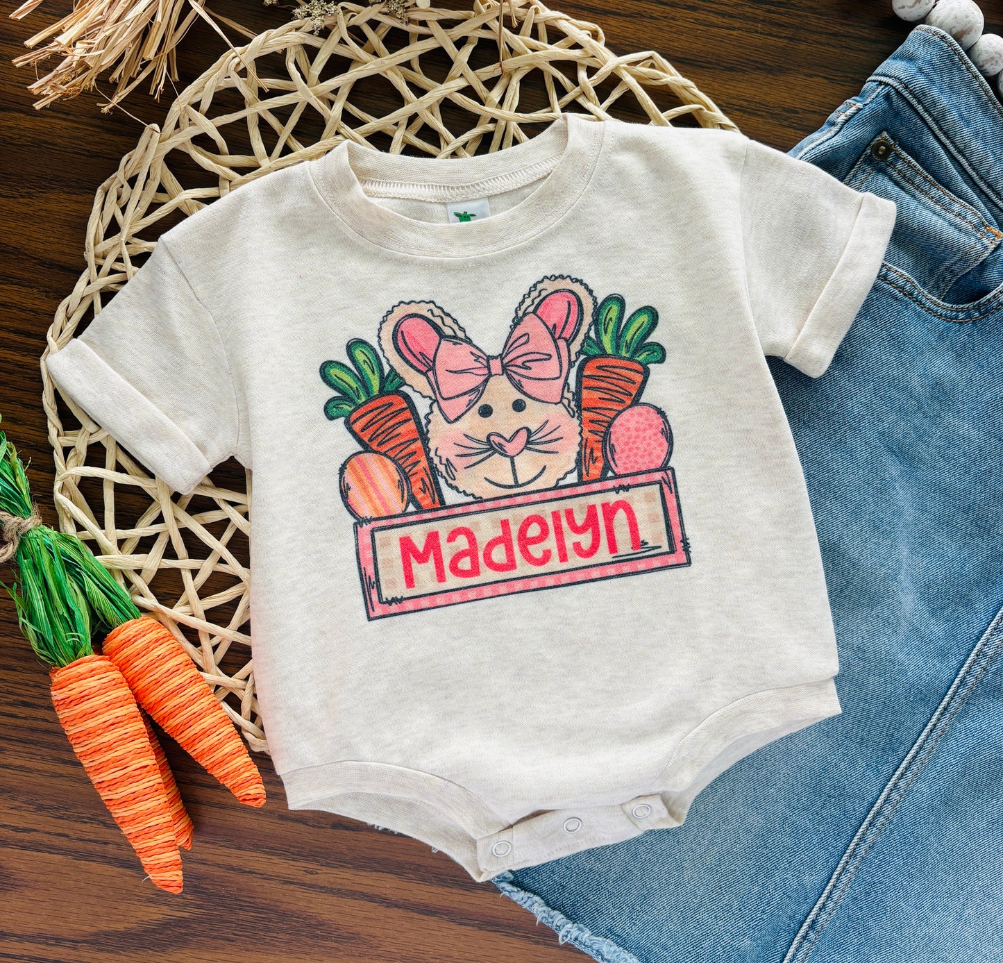 Personalized Girl Bunny