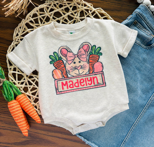 Personalized Girl Bunny