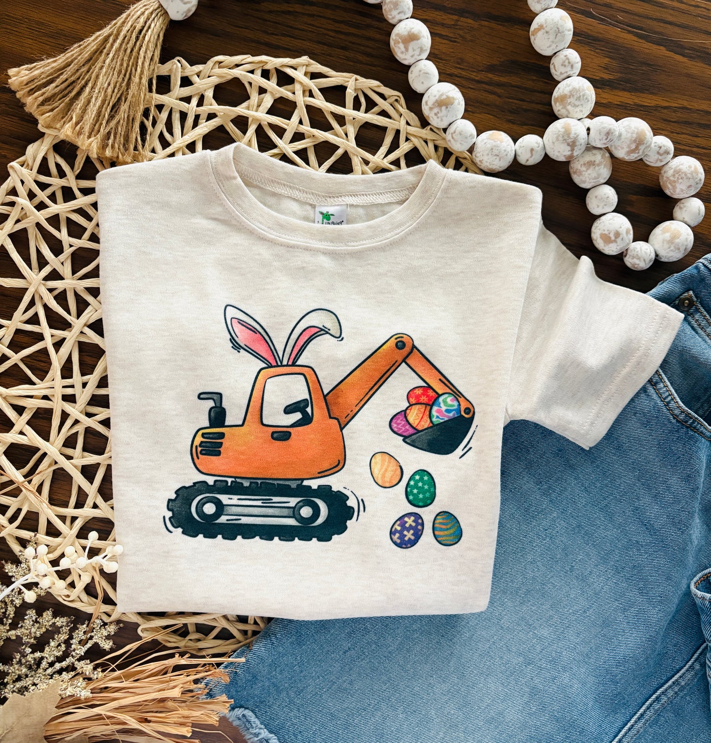 Bunny Excavator with or without Name
