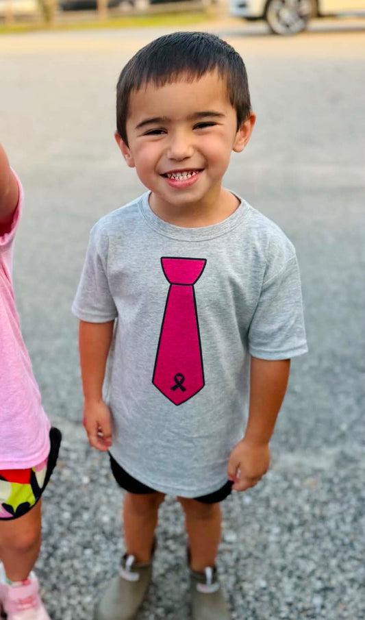 Breast Cancer Pink Tie