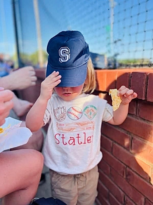 Boy Scribble Baseball with or without Name on Oatmeal