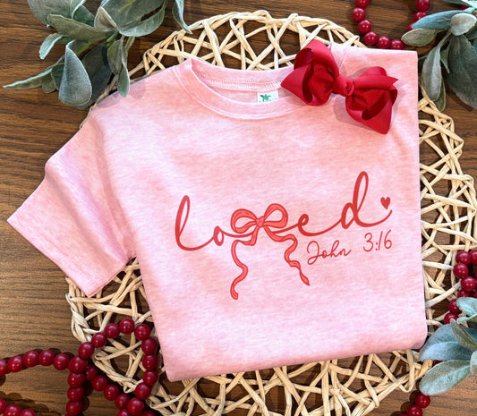 Loved John 3:16 on Pink