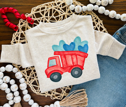 Valentine Dump Truck