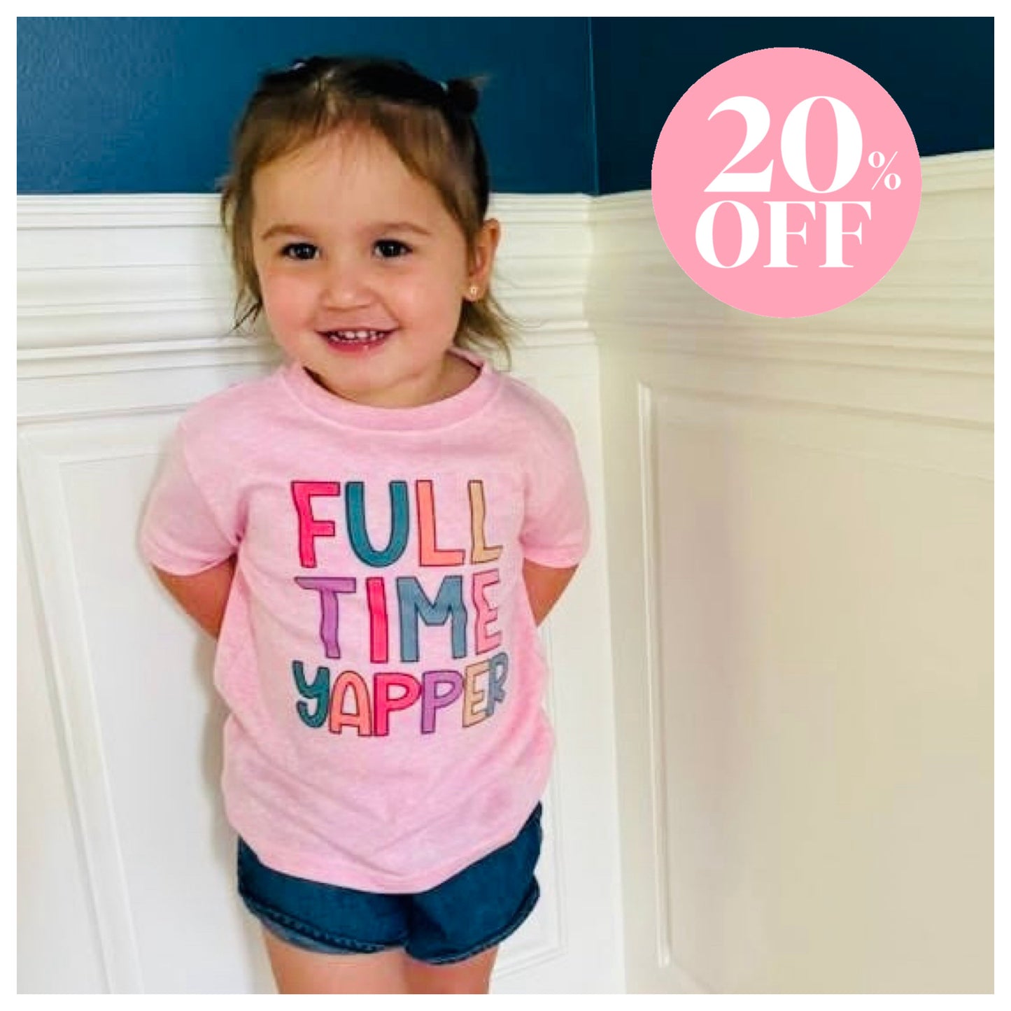 Girl Full Time Yapper ‼️ Sale ‼️ 20% off at Checkout ‼️