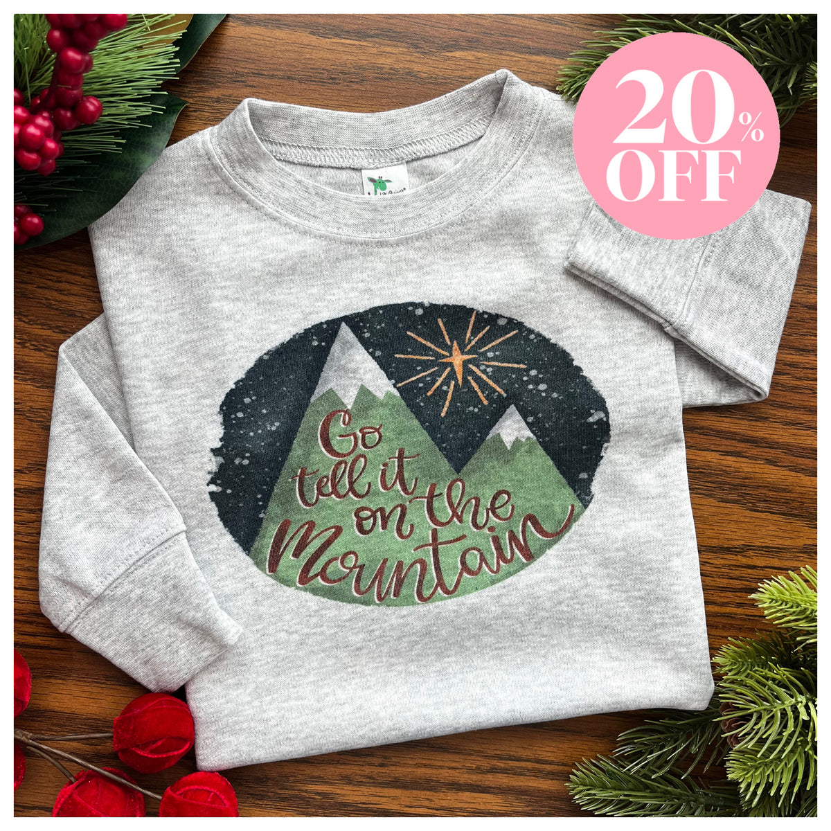 Go tell it on the Mountain ‼️ Sale ‼️ 20% off at Checkout ‼️