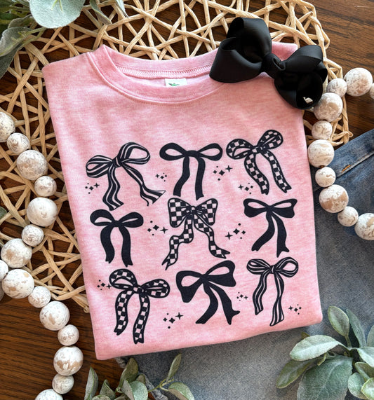 Racing Bows on Pink