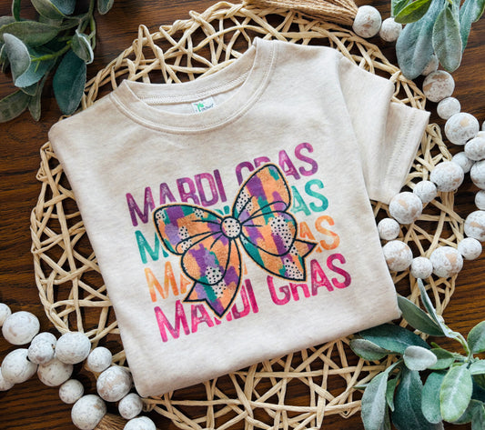 Mardi Gras Bow