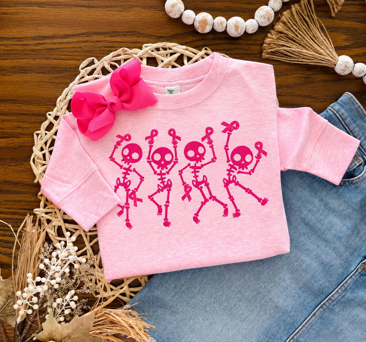 Breast Cancer Dancing Skeletons