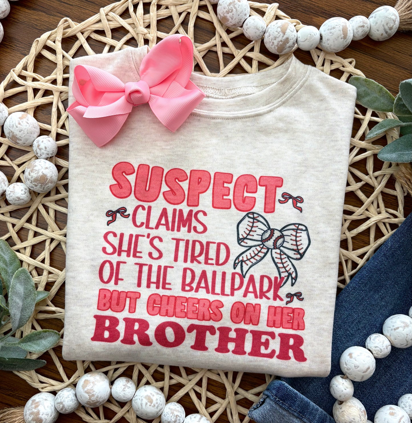 Suspect Cheers for Her Brother on Oatmeal