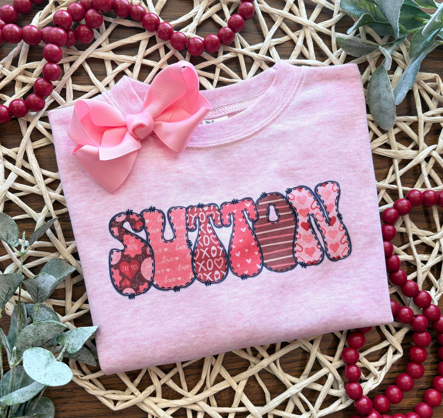 Custom Groovy Valentine Name