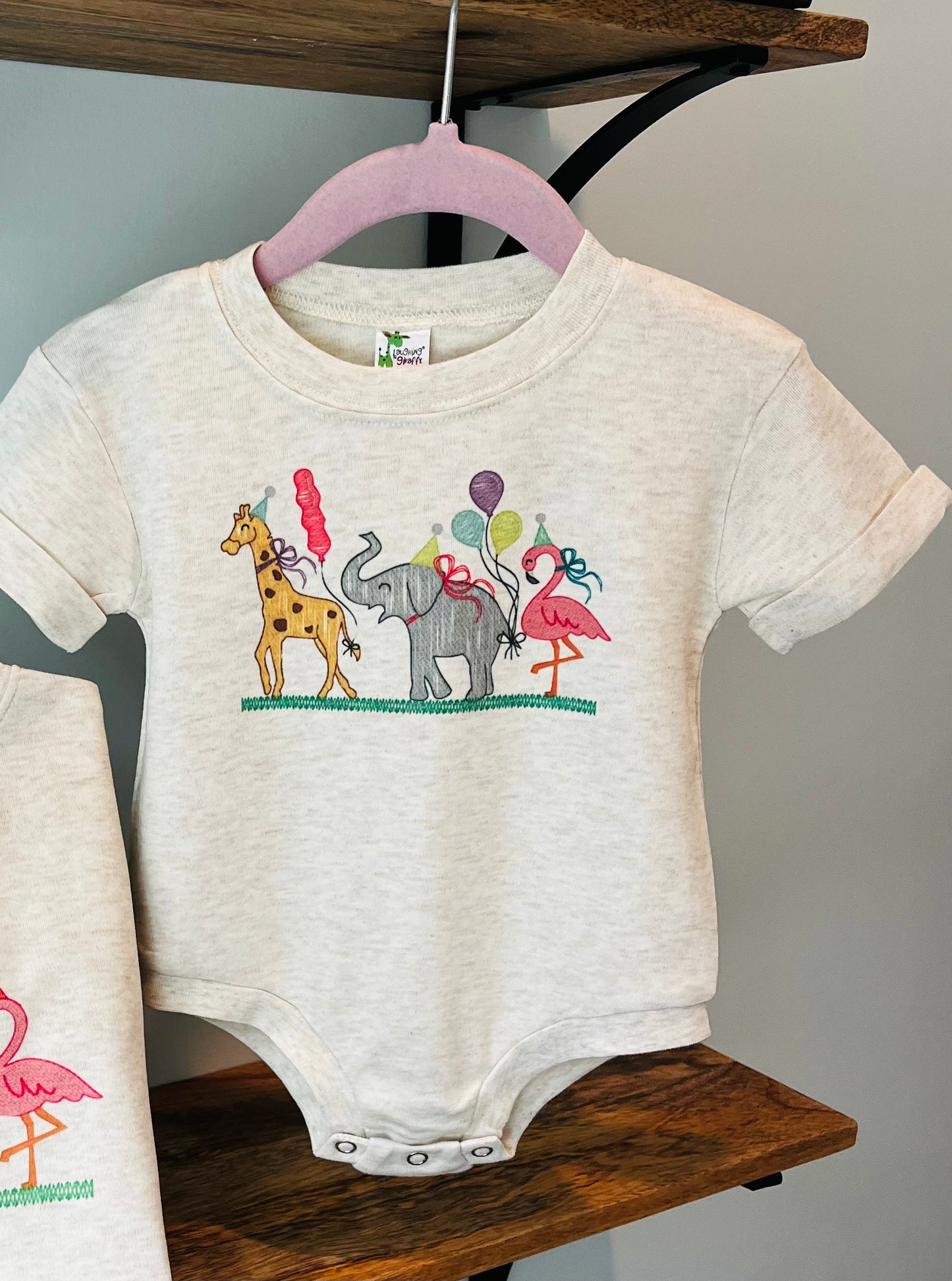 Faux Stitch Girl Party Animals