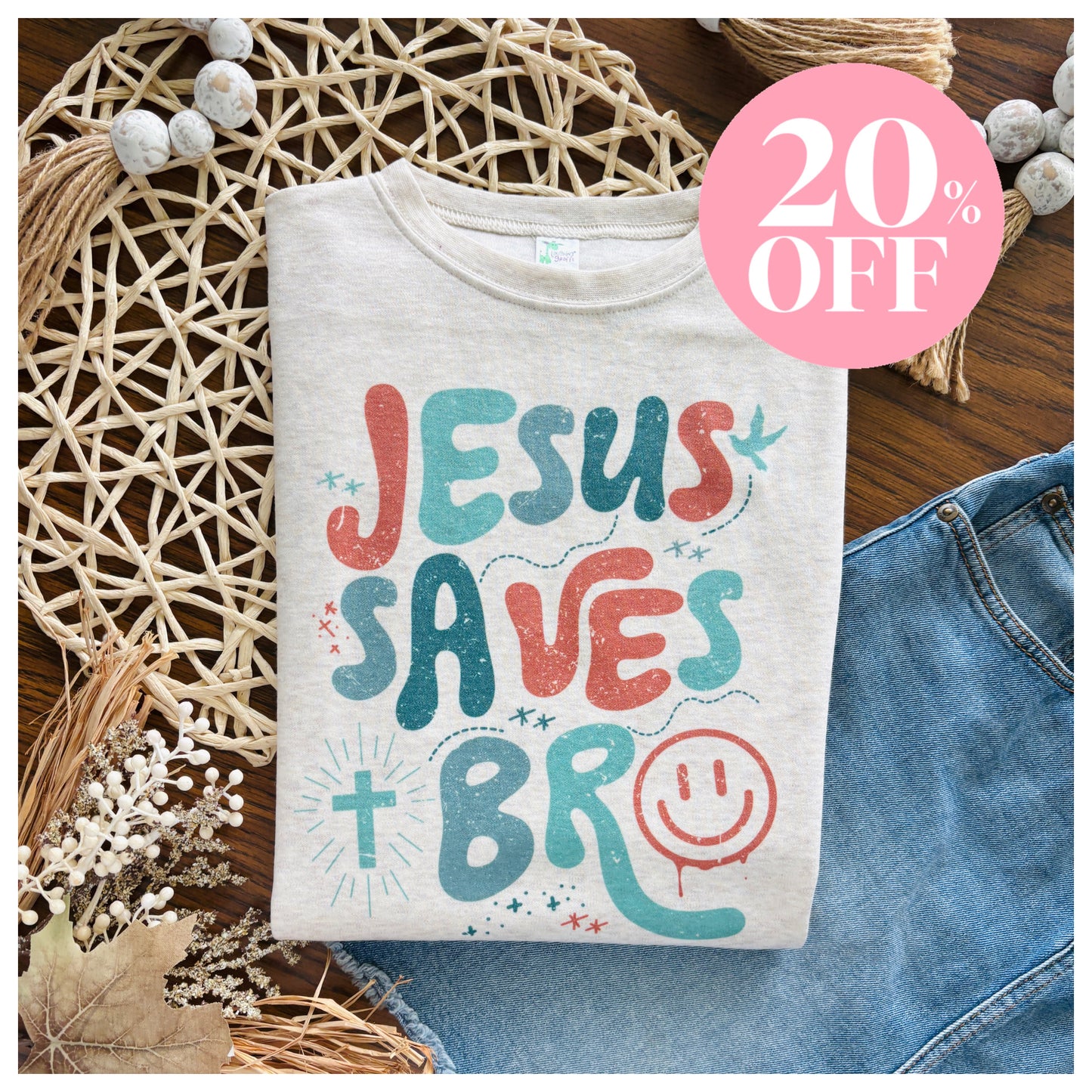 Jesus Saves Bro  ‼️ Sale ‼️ 20% off at Checkout ‼️