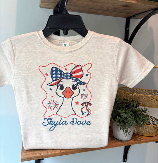 USA Girl Goose with Name