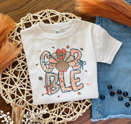 Girl Gobble Fall Colors