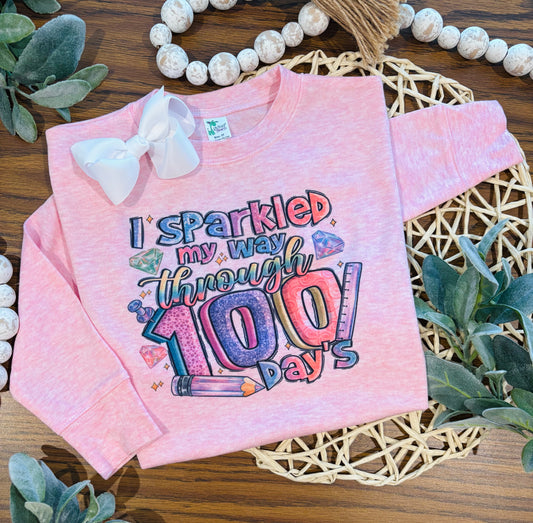 I Sparkled through 100 Days of School