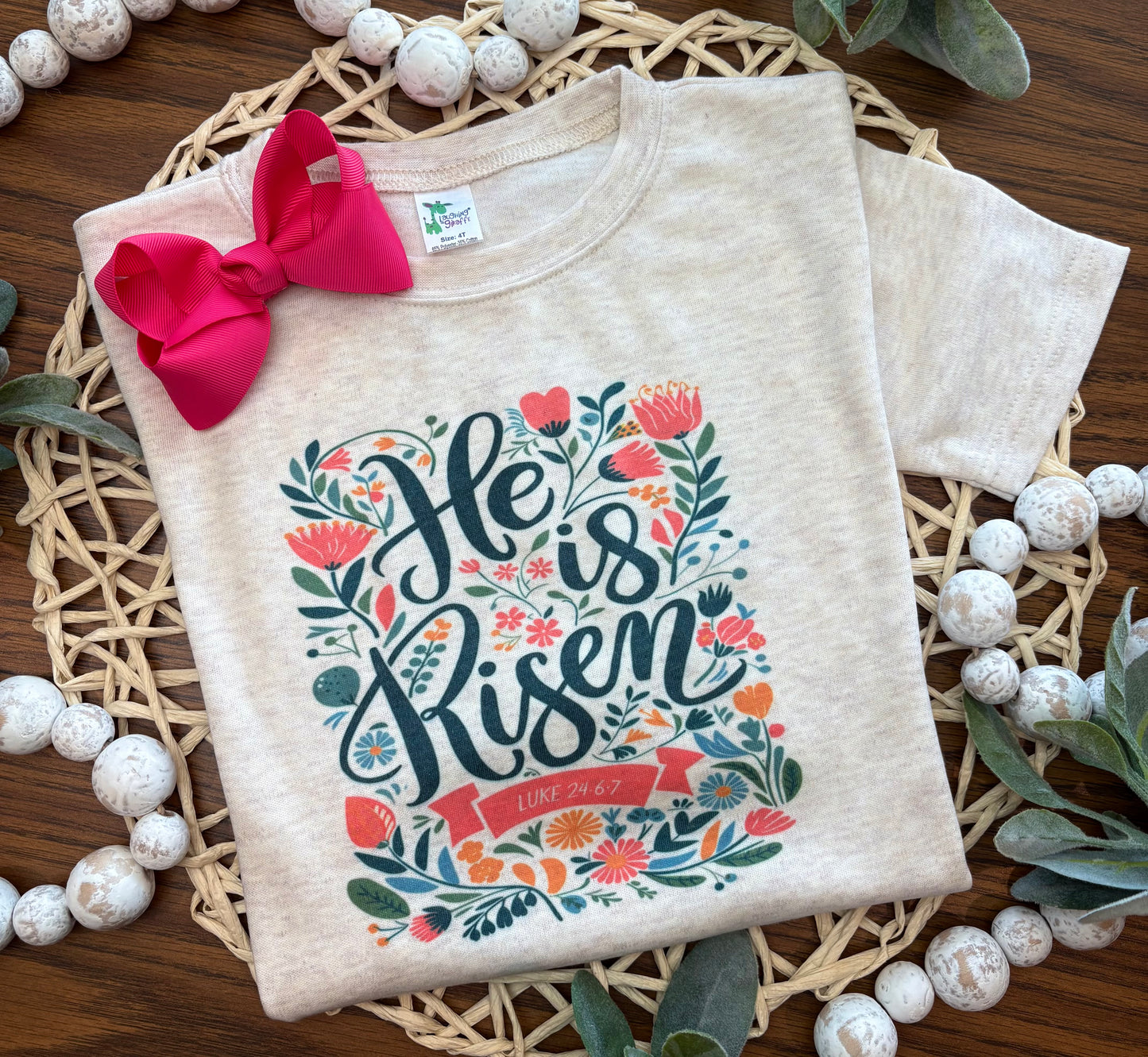 Floral He is Risen