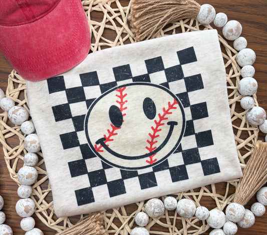 Check Baseball Smiley