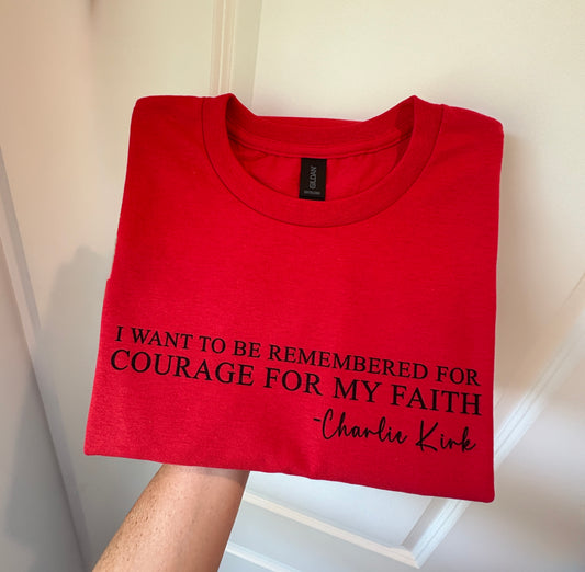 Courage for my Faith - Charlie Kirk