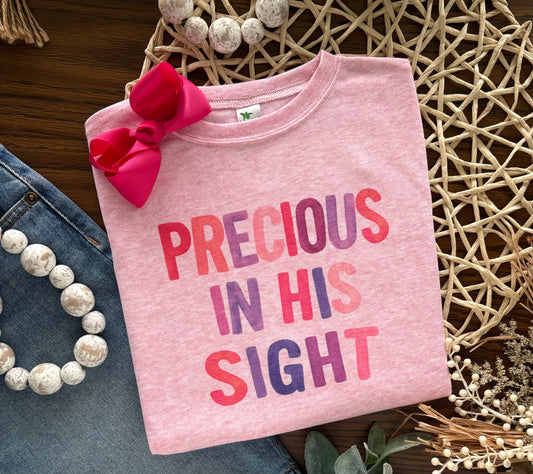 Precious in His Sight on Pink